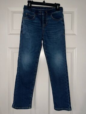 Cat & Jack Boys' Dark Blue Stretch Denim Joggers